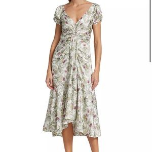 Cinq à sept floral midi dress